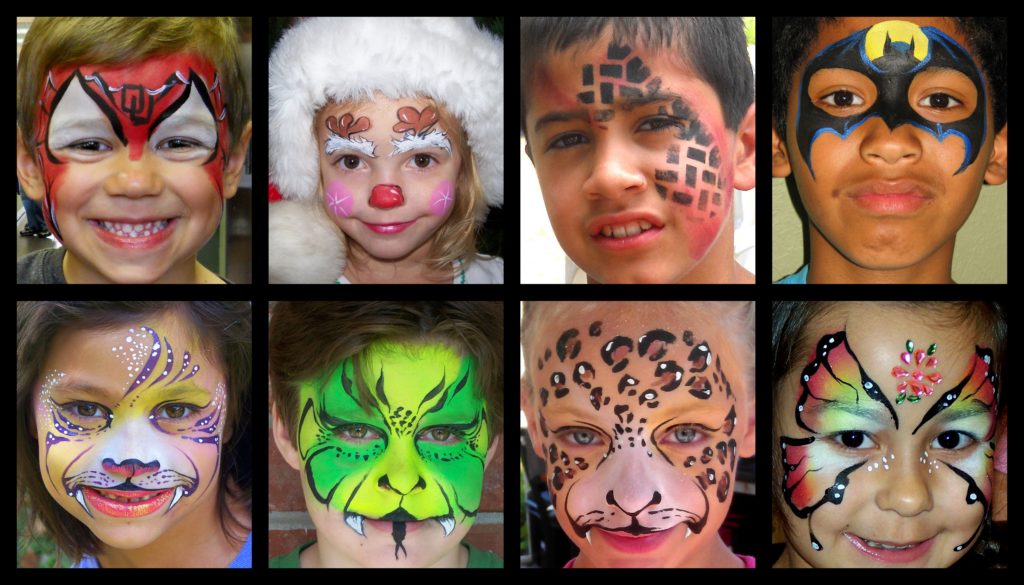 Mona Lisa Face Painting - Box Talent Agency